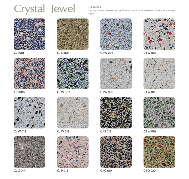Cristal Finish-Crystal-Inlay-Crystal Jewel